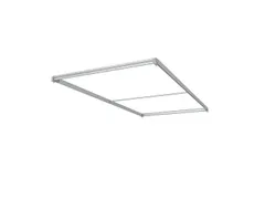 FlexFrame Modulair systeem Dak 100x200cm Zilver frame