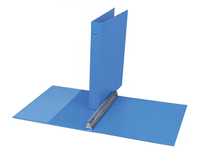 Ringband Quantore A4 23-rings O-mech 19mm PP blauw Voordeelbundel