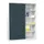 schuifdeurkast,HxBxD 1950x1500x600mm,RAL7035,front RAL7016
