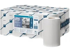 Tork 473246 Poetspapier M3 1-Laags Mini Centerfeed Smartcore Wit