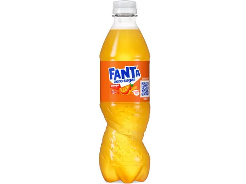 Frisdrank Fanta Orange Zero petfles 50cl pak van 12 stuks