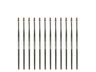Penseel Kangaro Serie 342 kattentong Nr. 0 synthetisch doos 12 stuks - 1