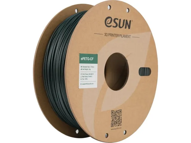 eSUN 3D Printer Filament ePETG-CF 1 75mm Donker Groen 1kg