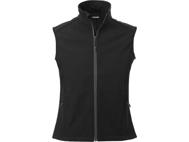 Fristads 1507 bodywarmer, zwart, maat S, per stuk