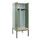 PBM-locker met bank,HxBxD 2120x800x815mm,2vak,vak B 400mm