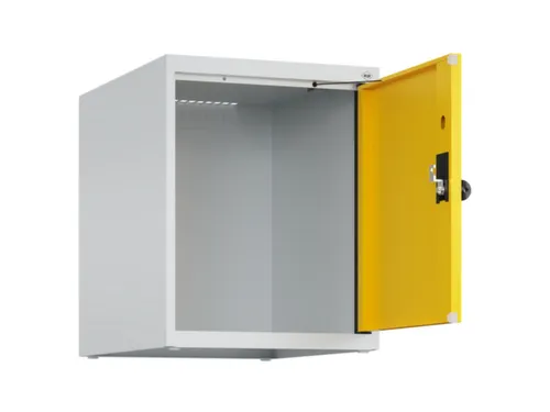 opzetkast,v. locker,1vak.,vak B 400mm,HxBxD 500x400x500mm,draaigrendel