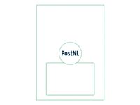 Retourlabel PostNL IEZZY A4 1.000 vel 150x100mm 1000 labels