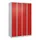 Z-garderobekast,HxBxD 1850x1200x500mm,vak B 150/300mm,cil.-slot