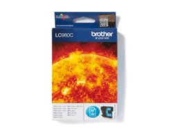 Inktcartridge Brother LC-980C blauw