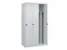 armoire vestiaire noir et blanc,HxlxP 1850x900x500mm,3compart.