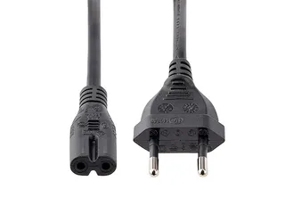 Laptop Stroomkabel 2 Meter EU Plug naar C7, 2.5A 250V - 4