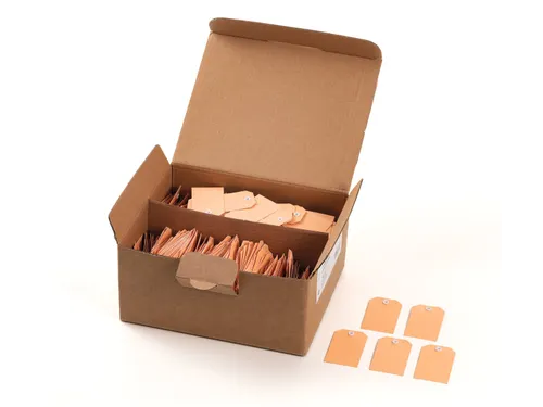 Herma 6012 Hanglabel 35x60mm Bruin karton met plastic oogje 1000 stuks