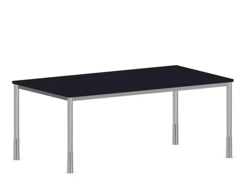 In hoogte verstelbaar bureau,HxBxD 720-840x1800x1000mm,CC-zwart