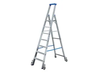 Verrijdbare Boktrap Aluminium L 2 46M 7Treden - 1