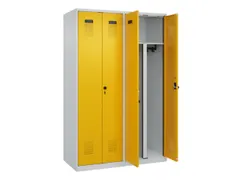 PBM-locker,HxBxD 1850x1200x500mm,4vak,vak B 300mm,draaigrendel