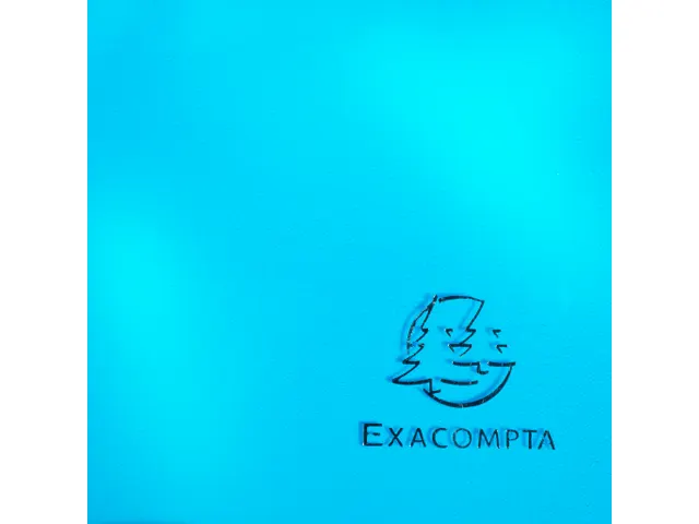 Elastomap met 3 kleppen IDERAMA polypropyleen 5/10de A4 Lichtblauw