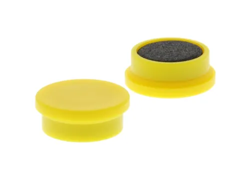 Magnum magneet Smit Visual 35mm Geel 10 stuks