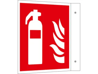 Brandbeveiligingsbord,Brandblusser,Uithangbord,Aluminium,Nalichtend - 1