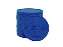 Consumptiemunt Combicraft blauw 750 stuks