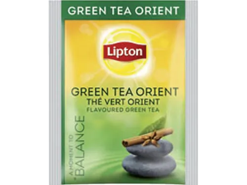 Thee Lipton Green Tea Balance Oriënt met envelop 25stuks