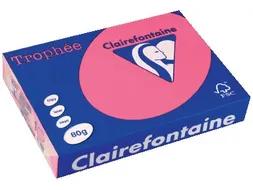 Trophée Intens Gekleurd Papier A4 80 gram 500vel Fuchsia Roze