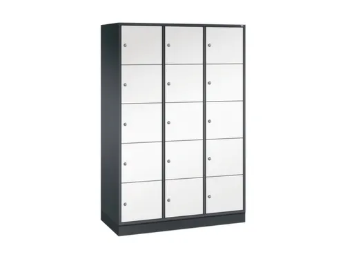 grootvolume-lockersysteem,HxBxD 1950x1220x500mm,3x5vakken,cil.-slot