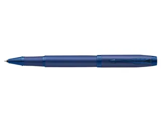 Rollerpen Parker IM Monochrome Blue Fijn Zwarte inkt - 2