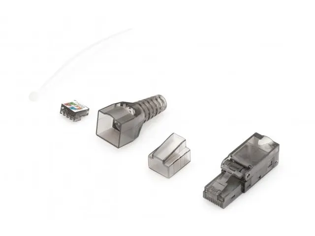 CAT 6A RJ45-connector voor veldtoepassingen onafgeschermd