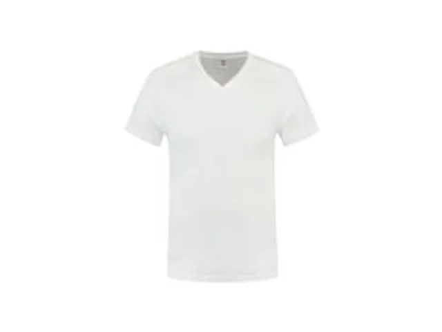 T-shirt 101005 Wit Korte Mouwen Maat M