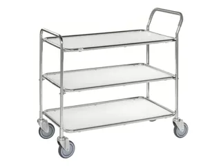 tafelwagen,draagverm. 225kg,3etage(s),laadvl. LxB 850x508mm - 1