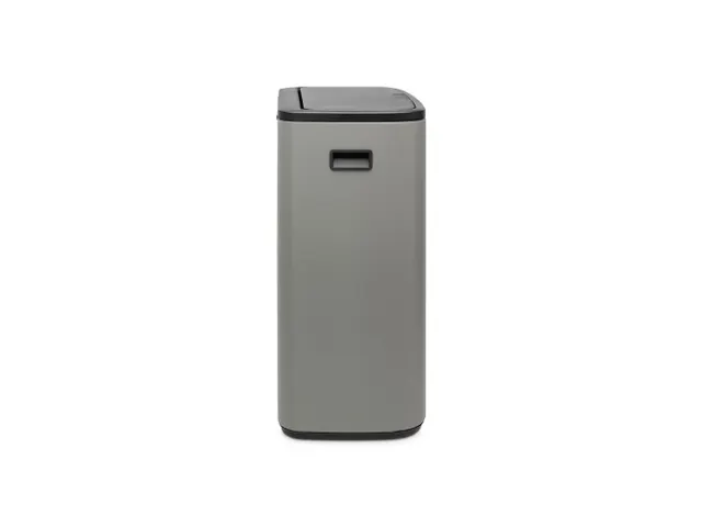 Afvalbak Bo Touch Bin 2x30 Liter Mineral Concrete Grijs