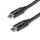USB-C naar USB-C kabel met 5A/100W Power Delivery M/M 50cm