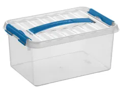 Q-line 6L Transparent + Bleu30 x 20 x 14 cm