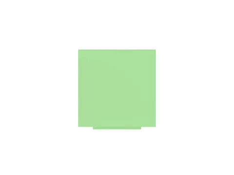 Whiteboard Rocada Skincolour 100x100cm groen gelakt