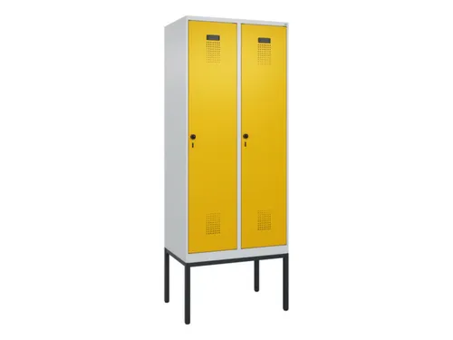 locker voor scheiding van kleding,HxBxD 2120x800x500mm,2vak