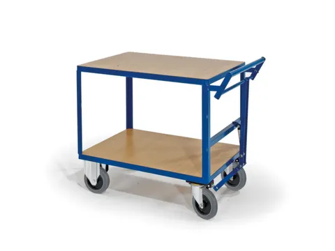 tafelwagen,draagverm. 600kg,2etage(s),laadvl. LxB 1000x700mm,MDFetage