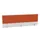 opzetpaneel,v. bureau,aanbouw achter,B 1800mm,Bl-wit,BN3012-oranje