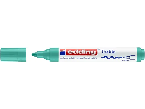 Textielmarker edding 4500 rond 2-3mm vaalgroen