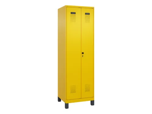 locker voor scheiding van kleding,HxBxD 1950x600x500mm,2vak
