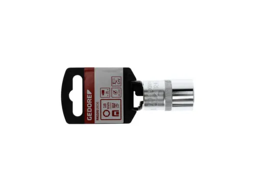 R61001806 Stekkerdoos 1/2 inch binnenzeskant 18mm lengte 38mm