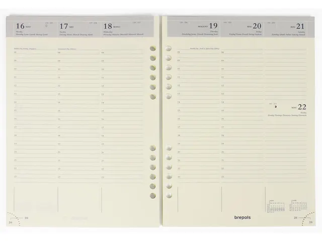 Brefax 7 vulling agendagedeelte 2026