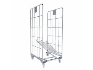 rolcontainer,draagverm. 500kg,HxLxB 1665x800x700mm,nuttige H 1465mm - 2