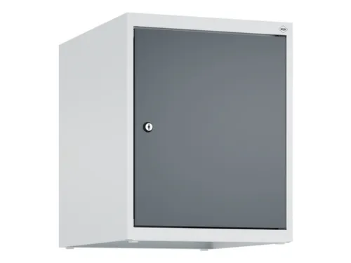 opzetkast,v. locker,1vak.,vak B 400mm,HxBxD 500x400x500mm,vleugeldeur