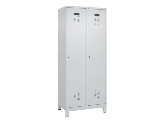 locker voor scheiding van kleding,HxBxD 1950x800x500mm,2vak