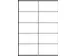 Etiquette Avery Zweckform 3425 105x57mm blanc 1000 pièces