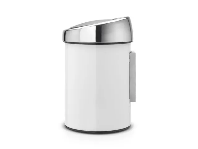 Wandafvalemmertje Touch Bin 3 Liter Wit