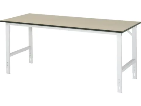 werkbank,HxBxD 760-1080x2000x800mm,MDFblad,draagverm. 500kg