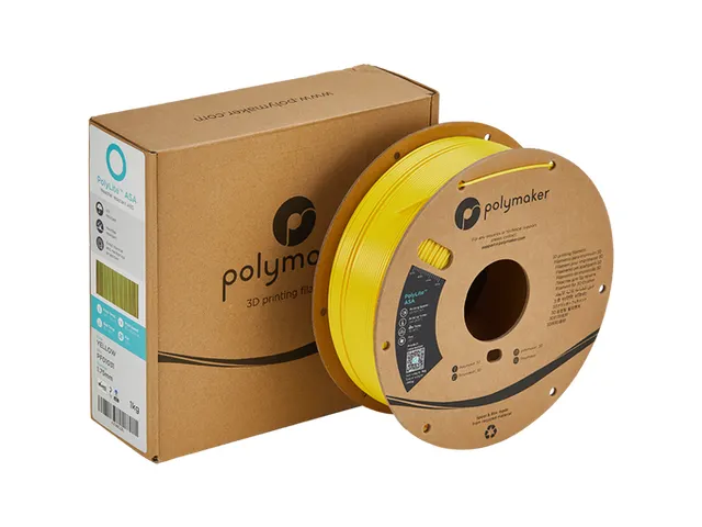 ASA 1,75mm geel 1kg PolyLite 3D Filament