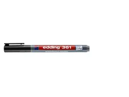 Viltstift edding 361 whiteboard rond 1mm zwart