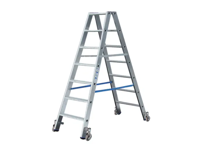 Verrijdbare Boktrap Aluminium L 1 79M 2X7Treden